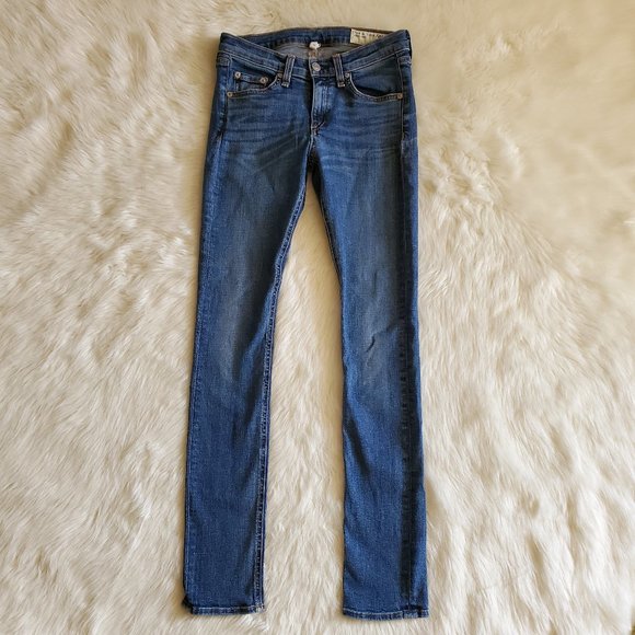 Rag & Bone for Intermix Skinny Jeans in Sonoma Wash Size 26 EUC - Picture 2 of 15